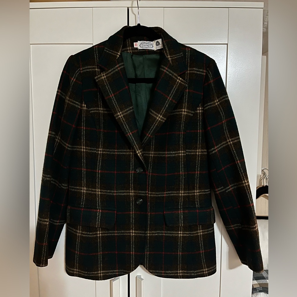 Vintage Wool Blend Blazer size 12